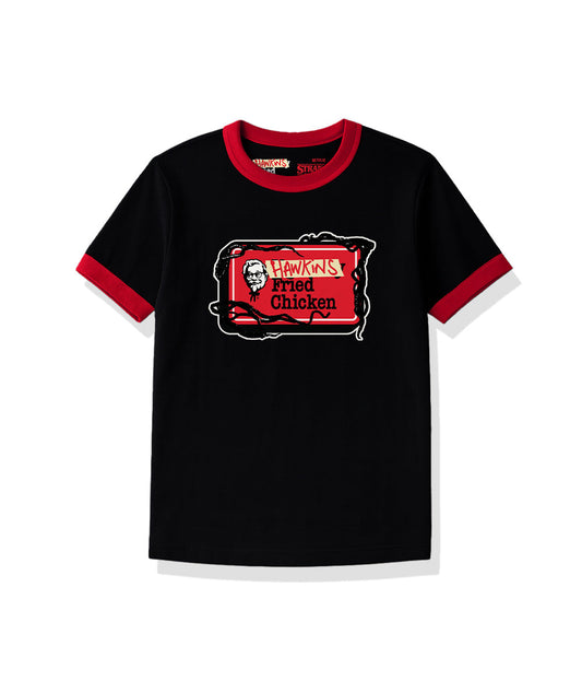 HAWKINS FRIED CHICKEN LOGO TEE